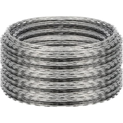 سیم خاردار حلقوی تبری قطر 90